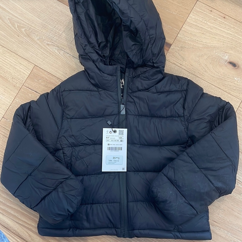 Zara Cropped puffer Girls 6-7